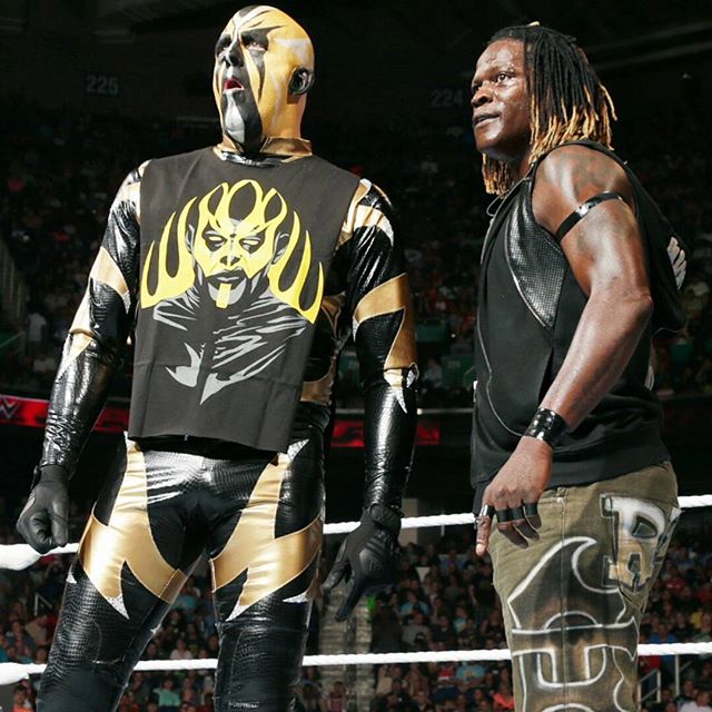 Goldust and Booker T