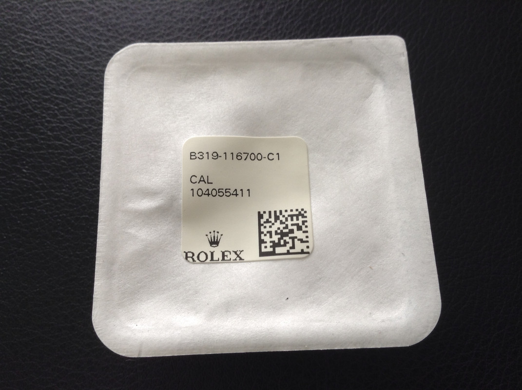 FS: Rolex 116700 crystal ring - Rolex Forums - Rolex Watch Forum
