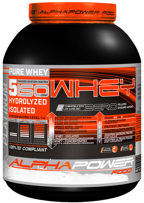 Whey Isolate Protein Pulver I IsoWhey 2kg 100% für Muskel & Diät