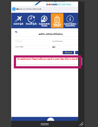 Shop and Dyne Category Location Food Type No Data
