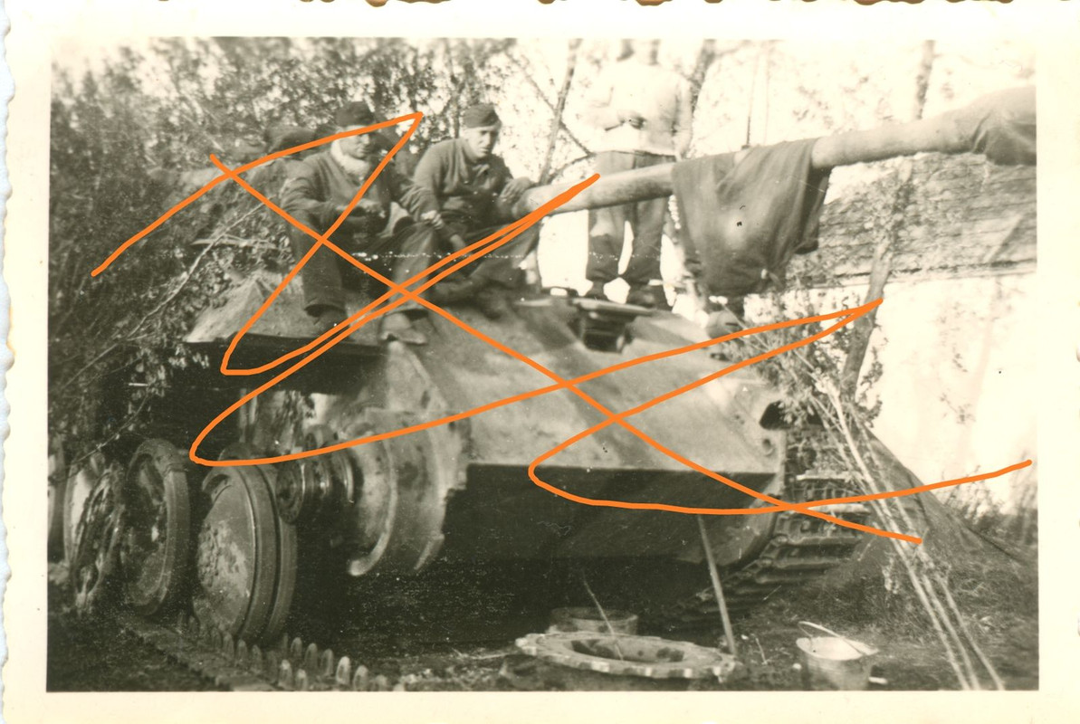 Orig. Foto Panzer Panzerjäger Bison Marder Panth