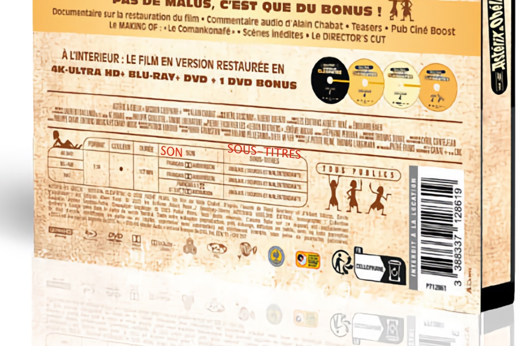 Asterix & Obelix: Mission Cleopatre possible 4K UHD release - Blu