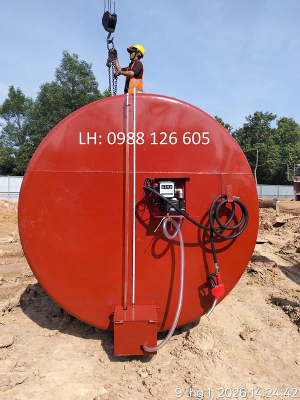 bồn chứa dầu 21m3