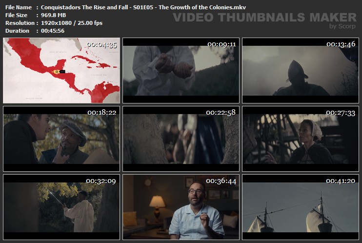 Conquistadors The Rise and Fall - S01E05 - The Growth of the Colonies.mkv