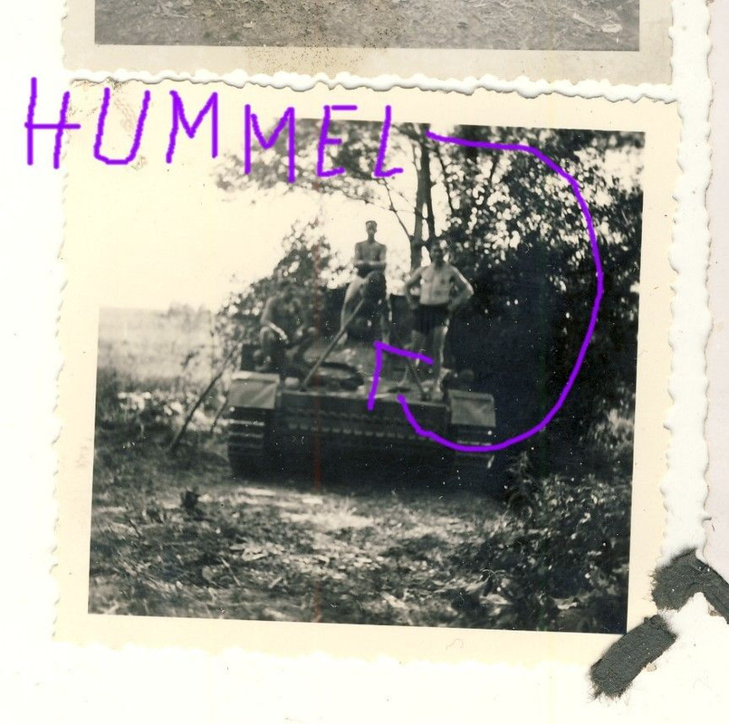 Stug ohne Kanone Panzer mit Schürze SFL Hummel S