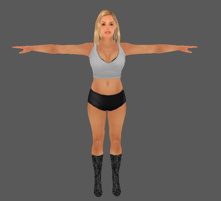 Trish Stratus Mod PS2