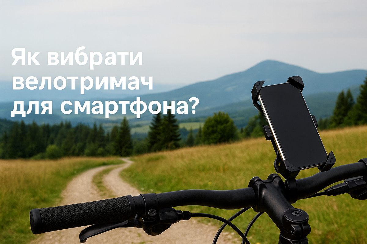 Як вибрати велотримач для телефона?