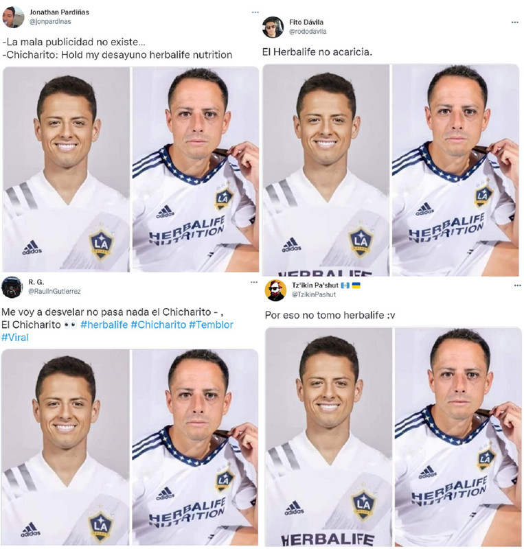 Chicharito y Herbalife son tendencia en Twitter ¿Qué fue lo que hicieron?