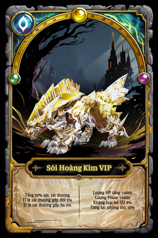 Sói Hoàng Kim VIP Cấp 1