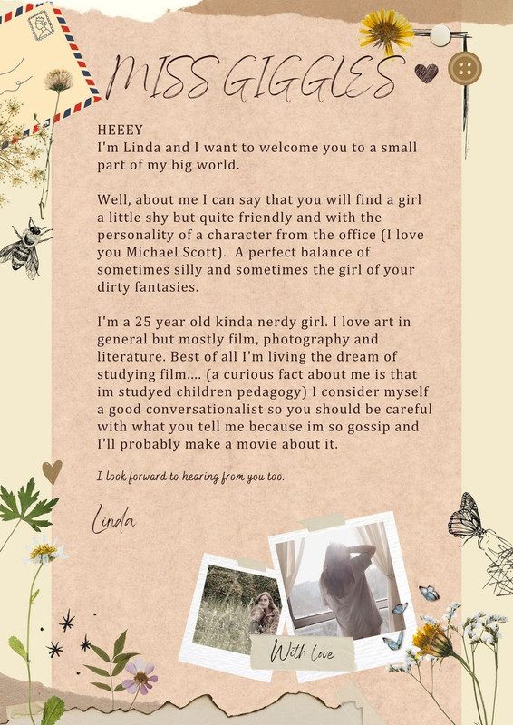 Carta de Aniversario Amor de Época Romántico Antigua Tradicional Recortes de Papel Flores Ocre Beige