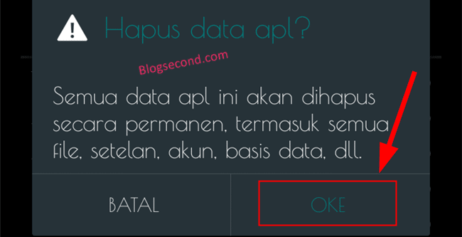 Tutorial Logout di WhatsApp Android