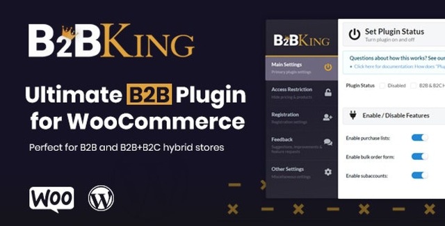 B2BKing – The Ultimate WooCommerce B2B & Wholesale Wp