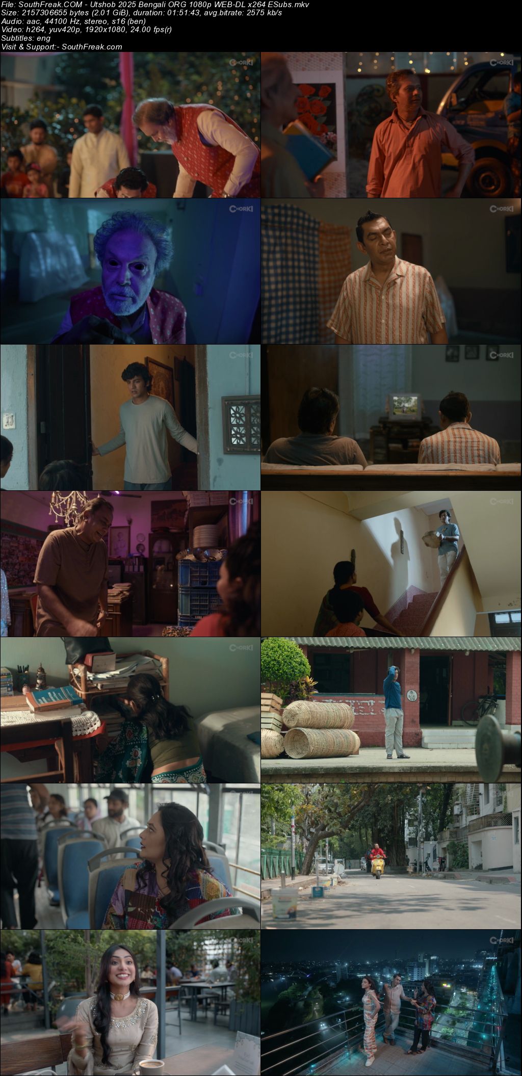 South Freak COM Utshob 2025 Bengali ORG 1080p WEB DL x264 ESubs - hdhubflix, hubflix, hdmovieshub, allmovieshub
