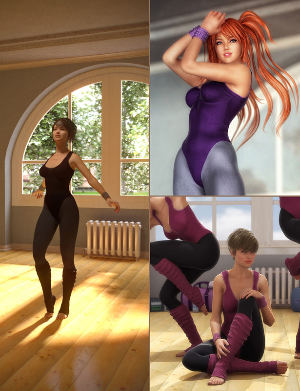 00 daz3d let s get physical bundle