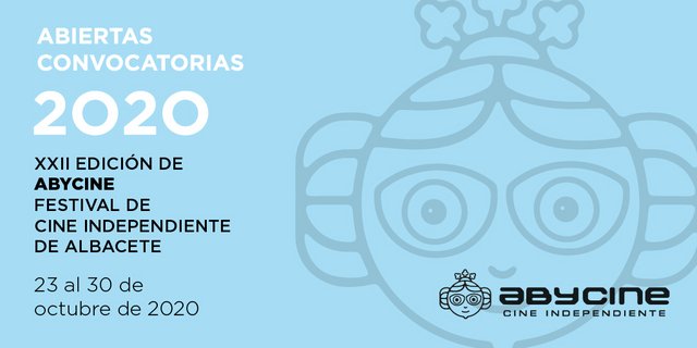 ABYCINE 2020 SE CELEBRARÁ DEL 23 AL 30 DE OCTUBRE Y YA ESTÁ ABIERTA SU CONVOCATORIA DE PARTICIPACIÓN