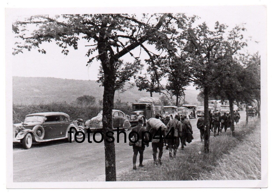 WH LKW PKW Gefangene französische Soldaten