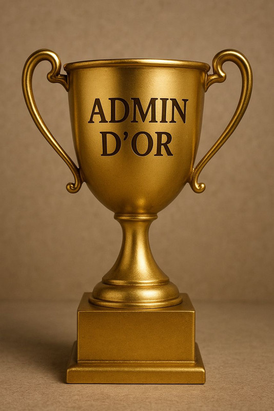 Trophée ADMIN d'Or