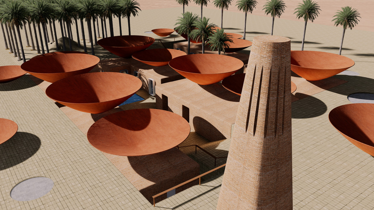 terracotta disc school