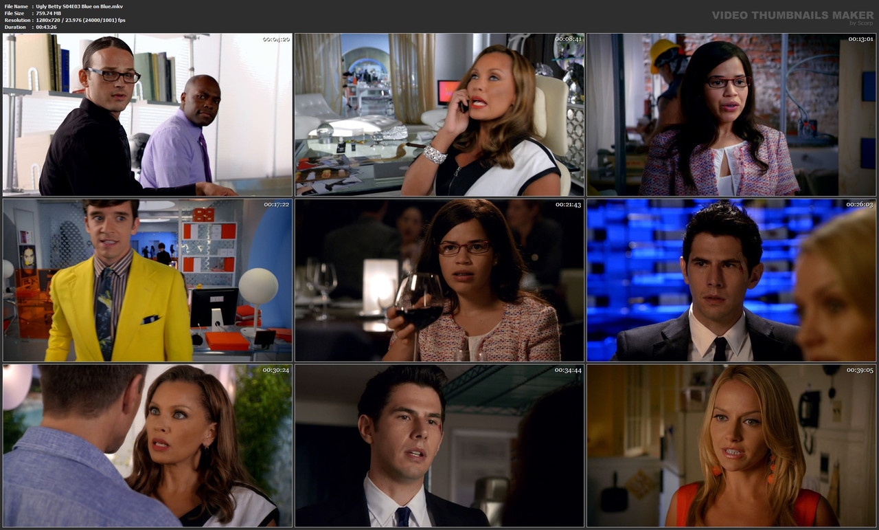 Ugly Betty S04E03 Blue on Blue.mkv