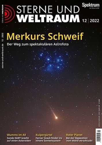 Cover: Sterne und Weltraum Magazin No 12 Dezember 2022