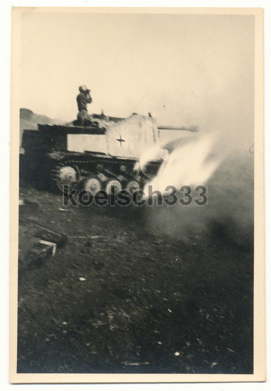 Foto Fallschirmjäger Panzerjäger Panzer Marder I
