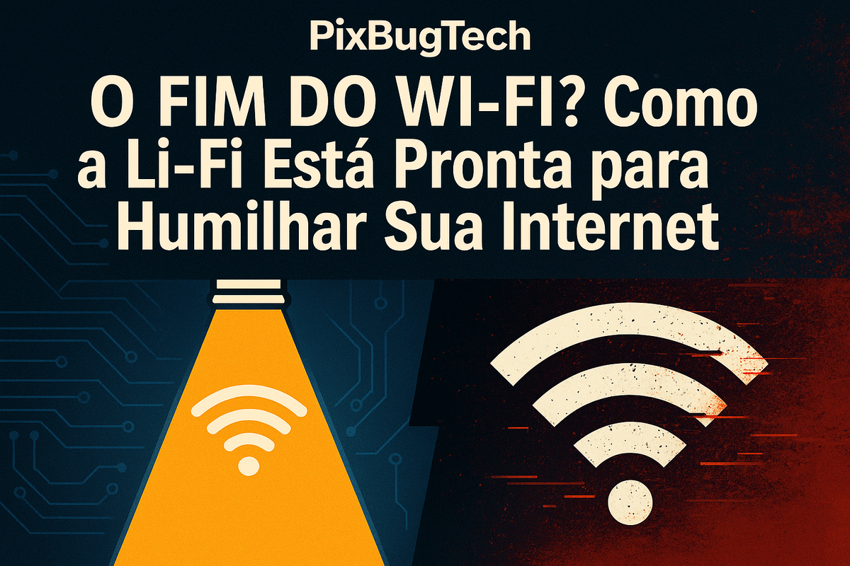 O Fim do Wi-Fi? Como a Li-Fi Está Pronta para Humilhar Sua Internet