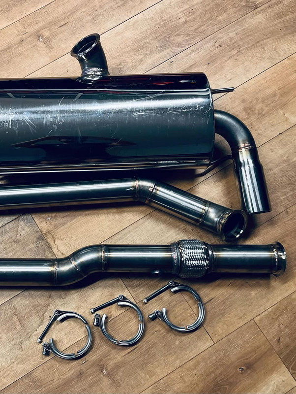 DMS 3 inch full exhaust Mazda MX-5 NC turbo