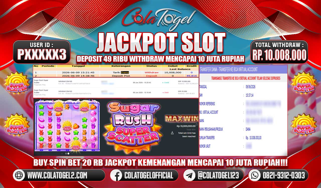 JACKPOT SLOT GACOR!!