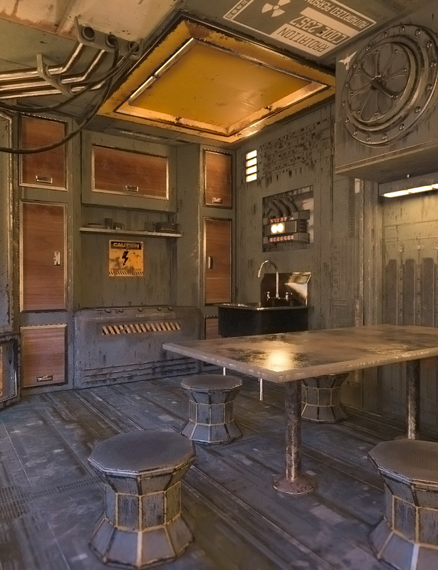 SciFi Living Galley SciFi Living Galley