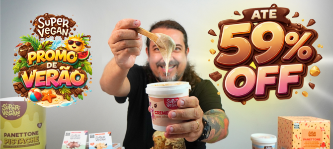 Super Vegan começa o ano oferecendo até 59% OFF em panetones, chocolates e muito mais!