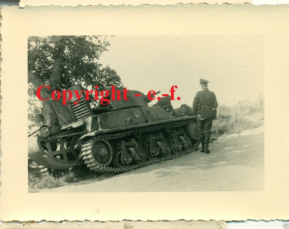 FOTO - PANZER - Französischer Hotchkiss