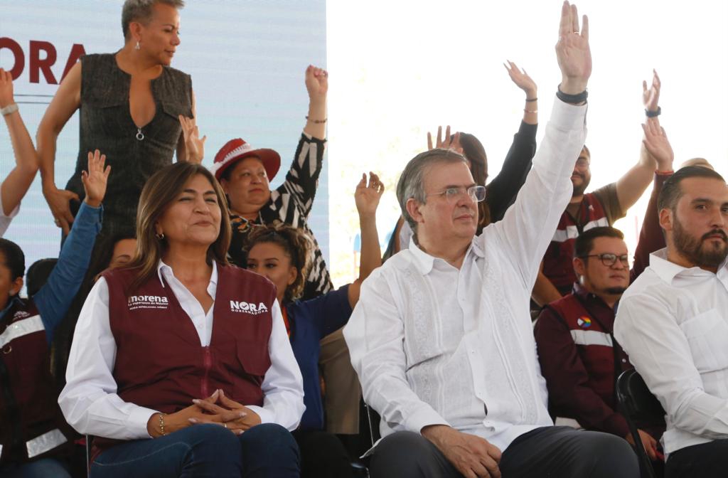 Protestan contra Marcelo Ebrard por tragedia en la Línea 12 del Metro