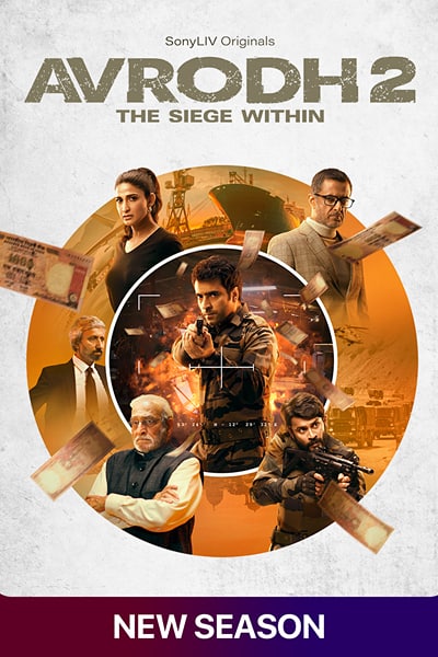 Avrodh: The Siege Within (Season 2) Hindi SonyLiv WEB Series WEB-DL ESub – 720p [350MB]