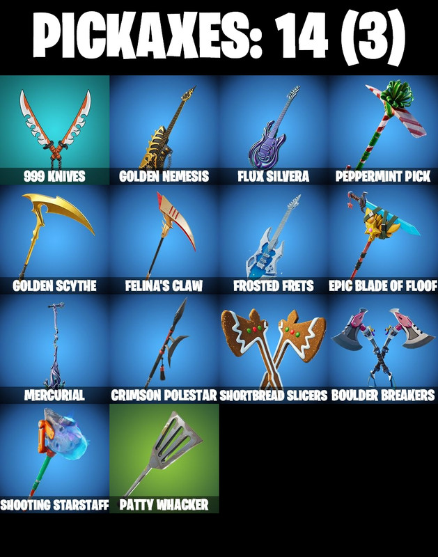 pickaxes comp