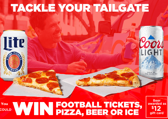 Win Beer, Pizza, and More in the Miller Lite 2023 Gameday Unlock Instant Win & Sweepstakes