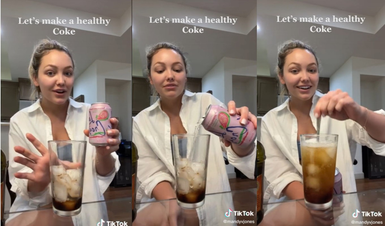 TikTok muestra “fórmula” de cómo preparar Coca Cola en casa