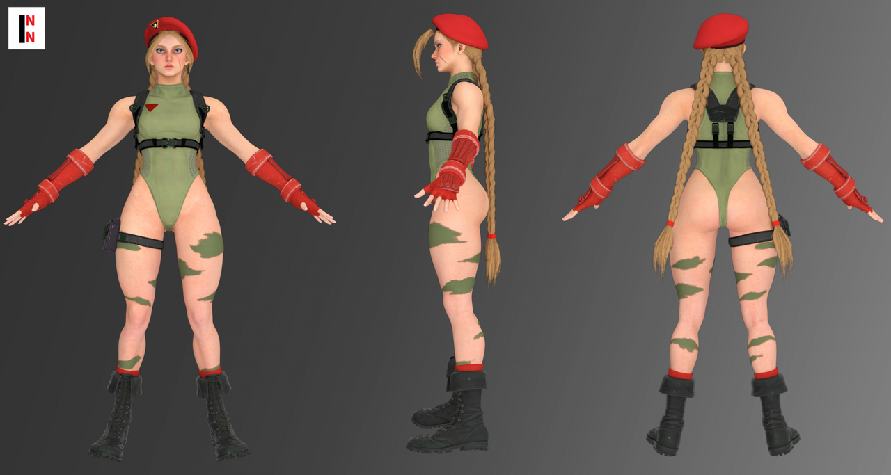 FILLED) SF6 - Cammy For Genesis 8 Female (INN) - Free Daz 3D Models