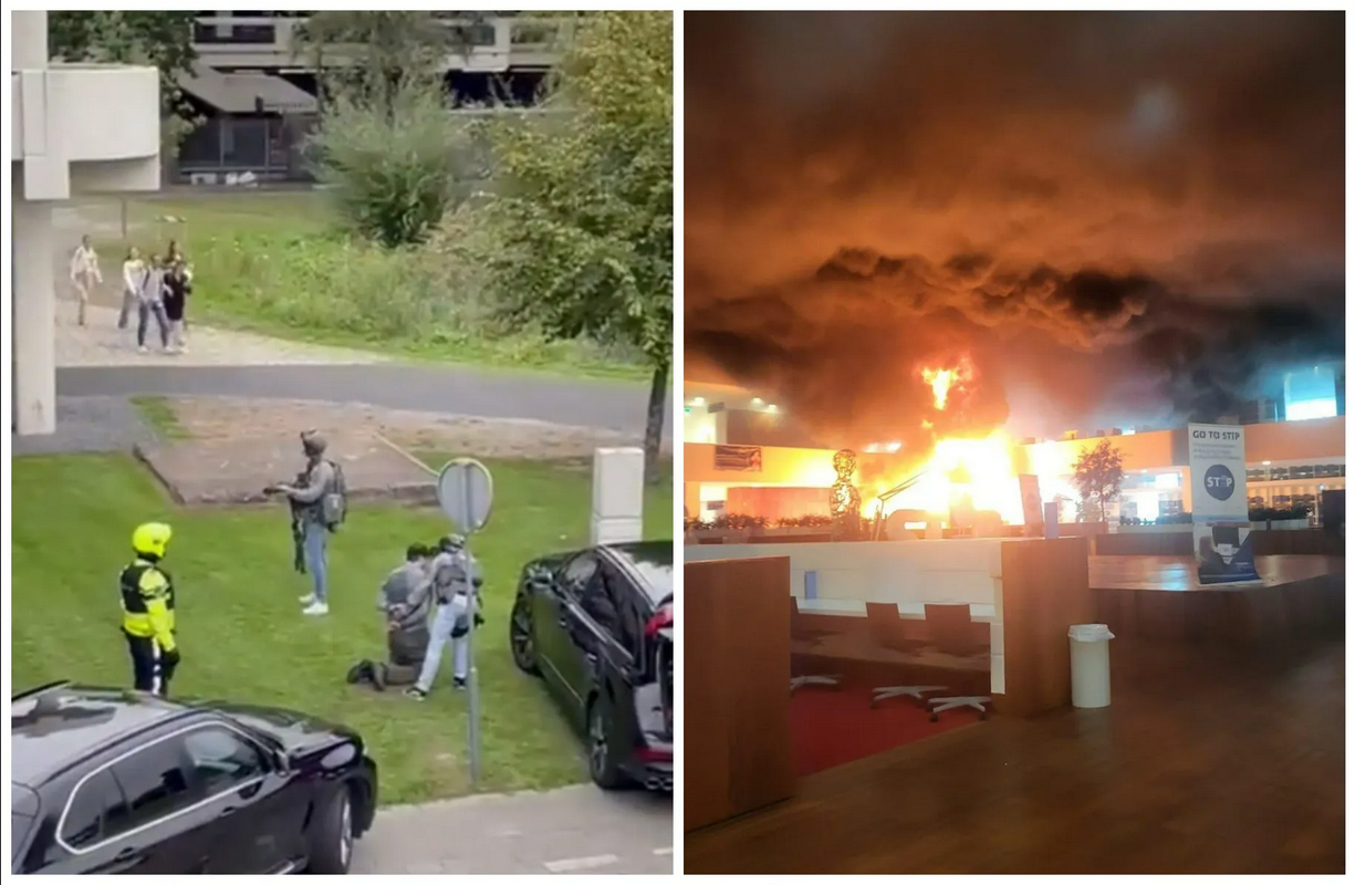 Tiroteo e incendio en hospital de Holanda deja varios muertos (Videos)