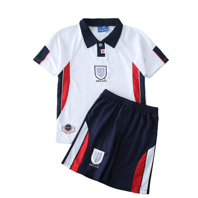 Kit retro local Inglaterra 1998 para niños
