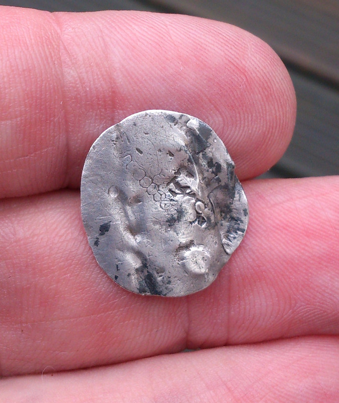 Silver hammered coin #1 12102013