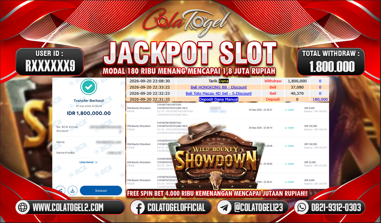 JACKPOT SLOT GACORR !!!