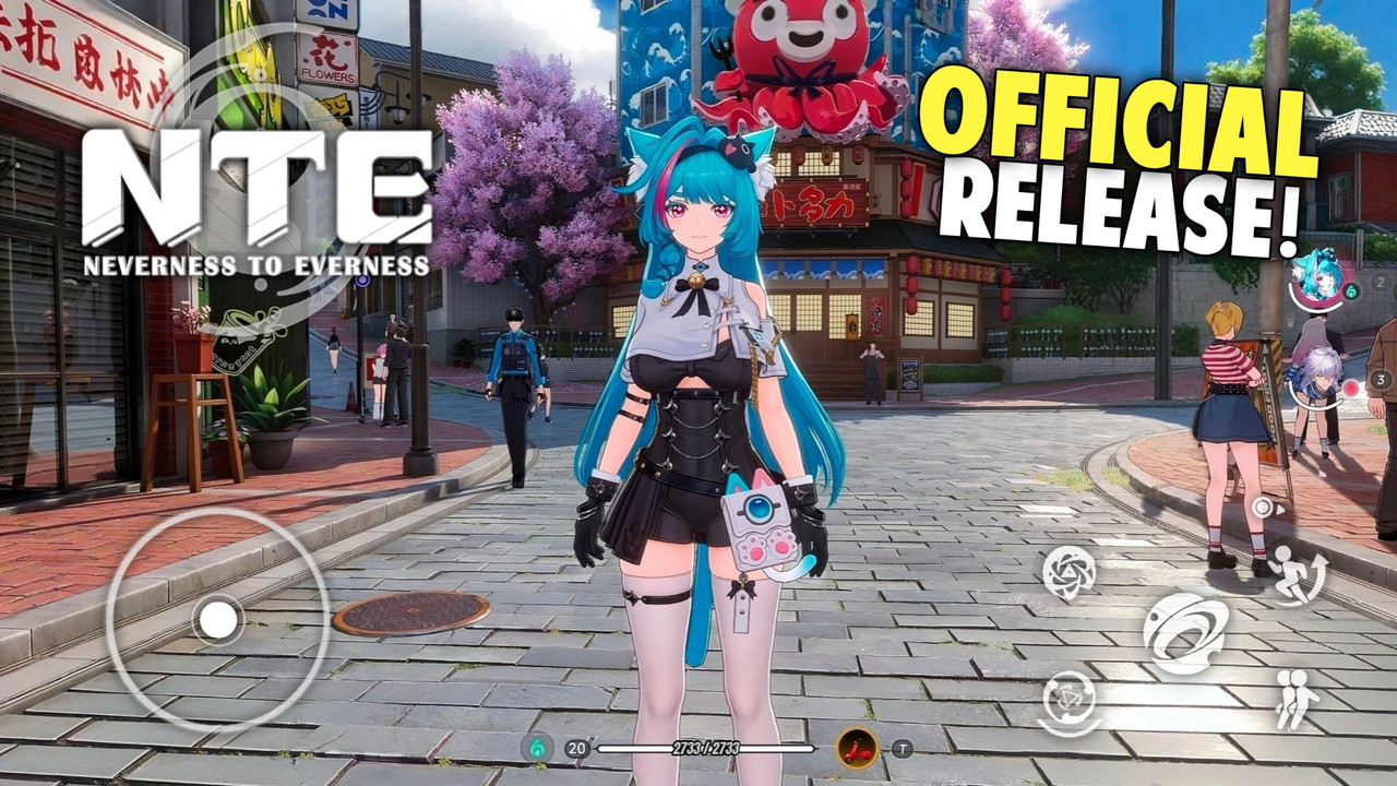 Neverness to Everness Mobile Gameplay Banner