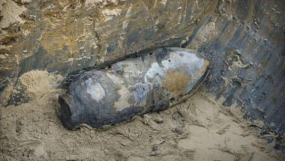 Hallaron una bomba de la Segunda Guerra Mundial de alto poder