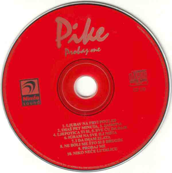 Fikret Dudevic Pike 2002 - Probaj me - cd