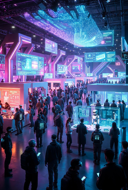 CES 2026: A Nova Guerra dos Chips para Notebooks — Intel, Snapdragon, AMD e o Desafio Direto à Apple