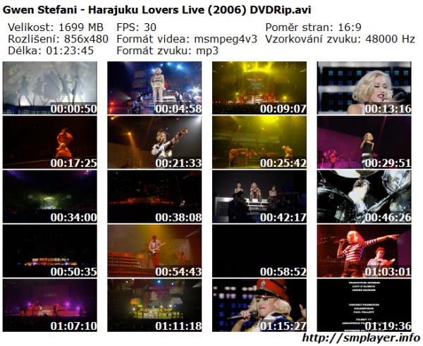 Gwen Stefani - Harajuku Lovers Live (2006)