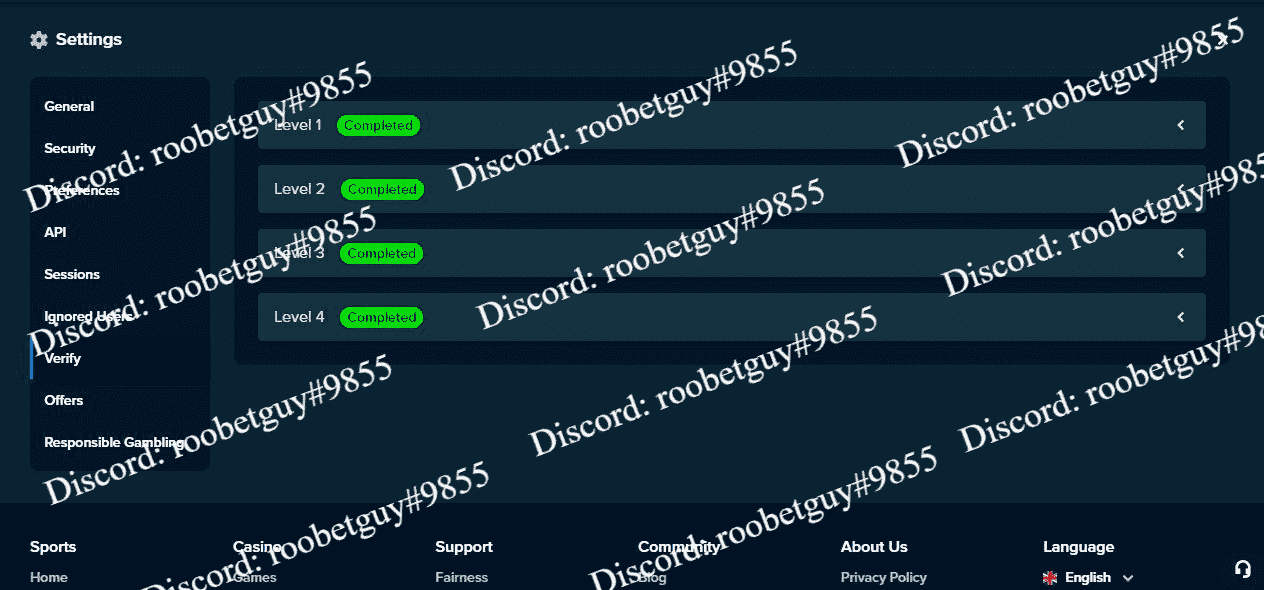 Contact me discord--roobetguy#9855