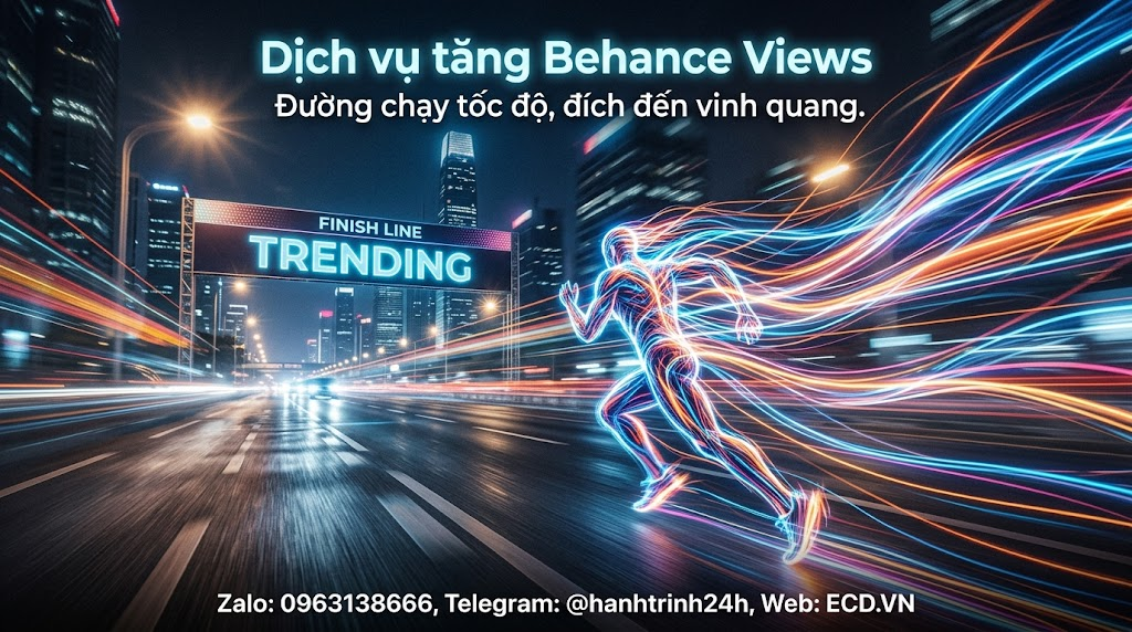 tăng behance views uy tín cho portfolio
