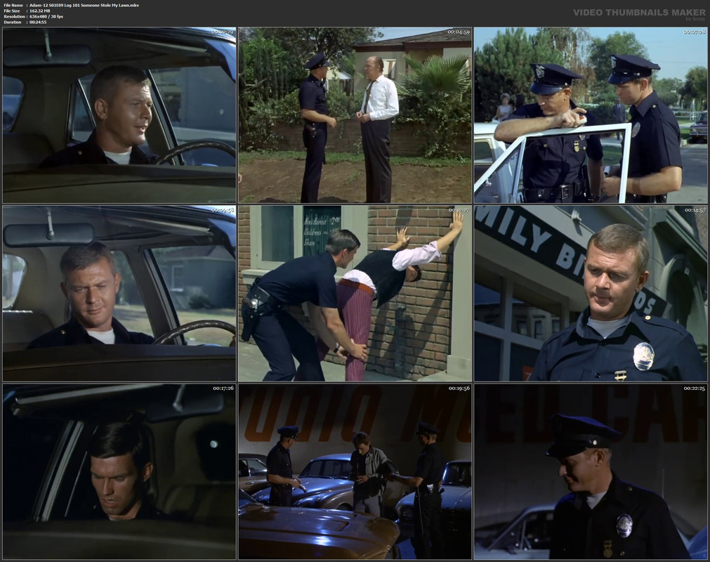 Adam-12 S01E09 Log 101 Someone Stole My Lawn.mkv