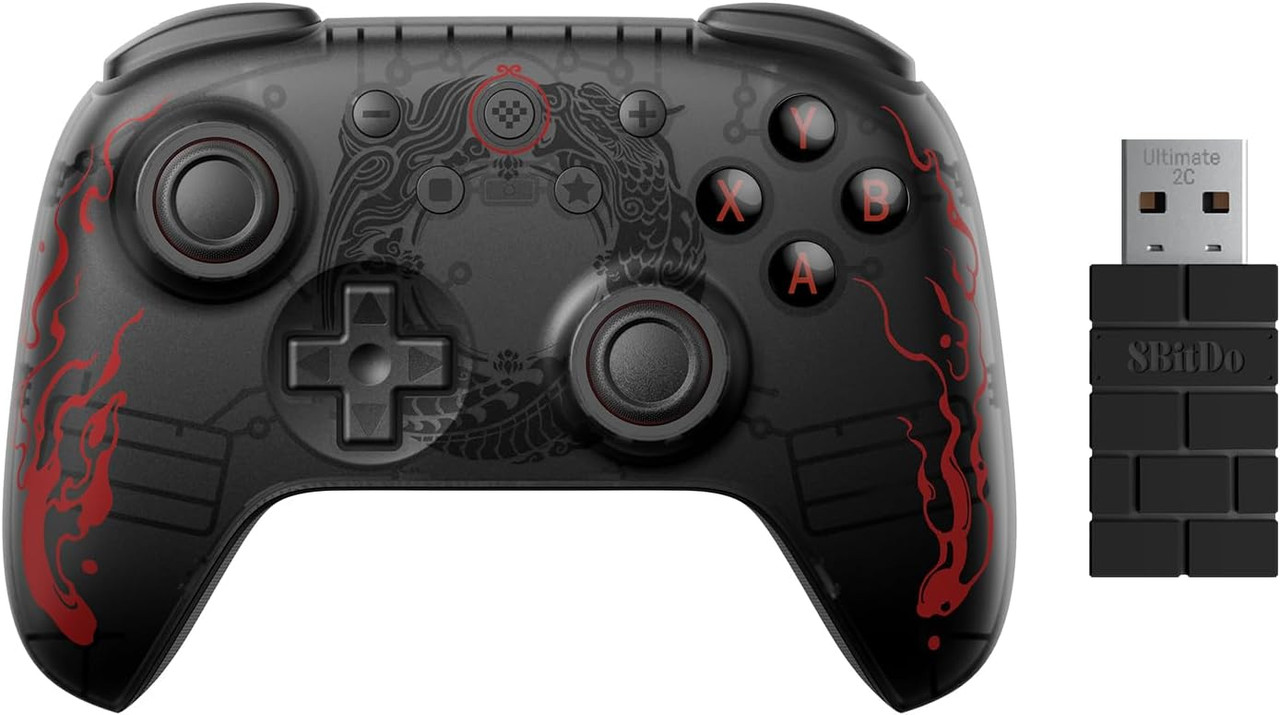 8BitDo Ultimate 2C Wireless Controller Black Myth Wukong Edition - GameSwap.Shop Product